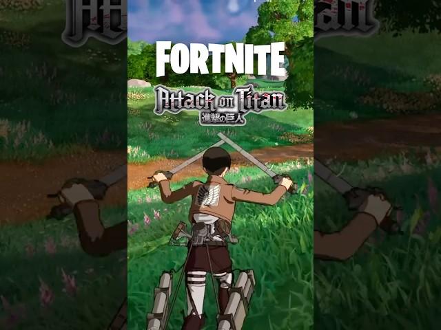 Fortnite x Attack on Titan is Here!