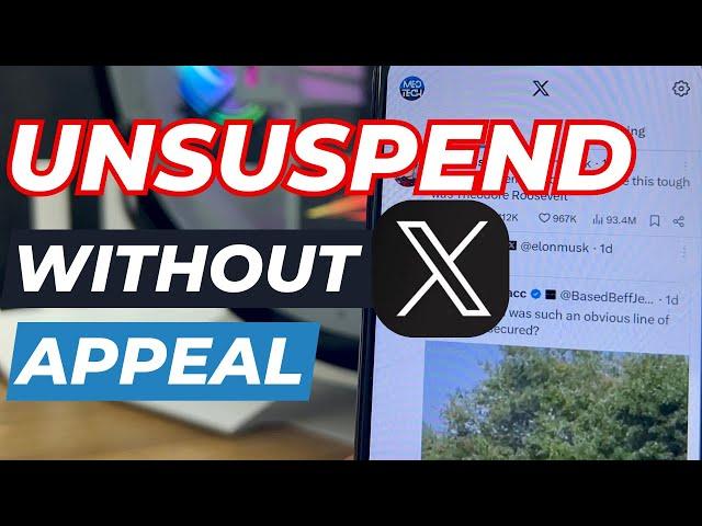 How To Unsuspend Twitter X Account Without Appeal