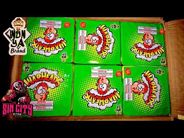 WARHEADS  36 Shots [NUNYA business BRAND] NEW FOR 2024