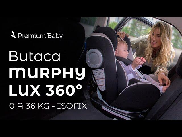 Butaca giratoria Premium Baby Murphy - Isofix (de 0 a 36 kg)