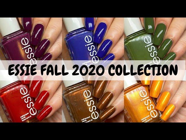 Essie Fall 2020 Collection || Live Swatch & Review || JoyfulBeauty