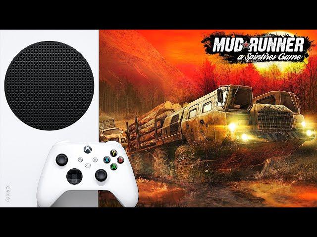 MudRunner ДЛЯ ЛЮБИТЕЛЕЙ МЕСИТЬ ГЛИНУ Xbox Series S 1080p 60 FPS