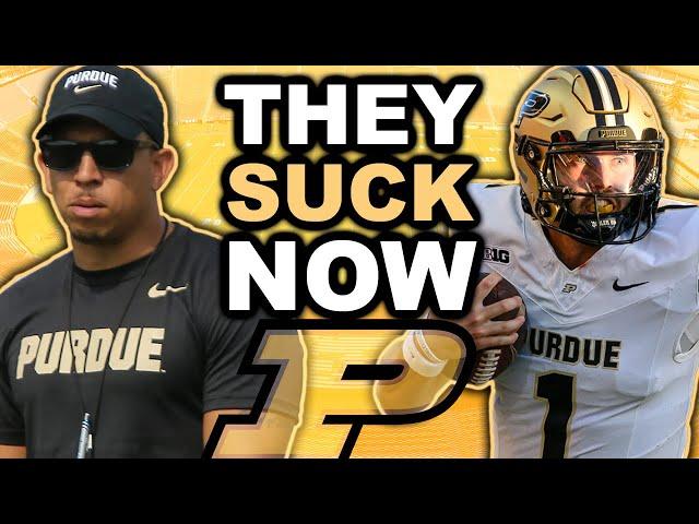 The SAD DOWNFALL of Purdue Football (Irrelevant Again)