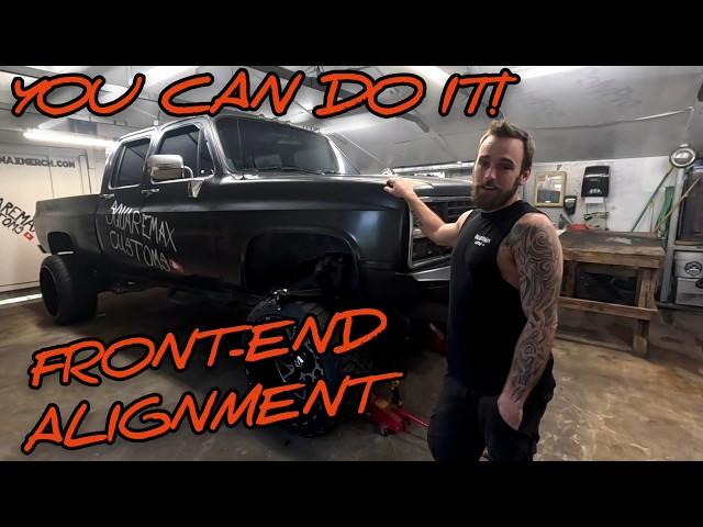 NO NEED TO OVERPAY A SHOP! DO IT YOURSELF! How To Do Front-End Alignment