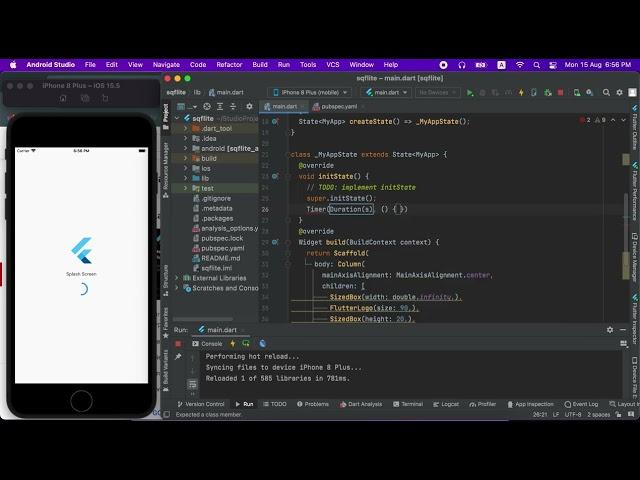 How to make Custom Splash Screen in flutter #splashscreen  #codewithibad
