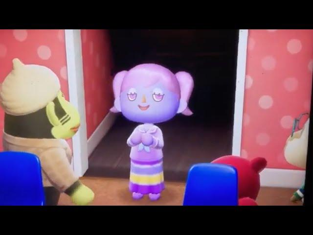 Animal Crossing Short Film - The Designer Team meets Natalie the purple villager