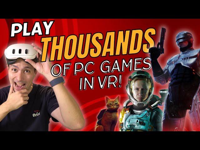 PLAY THOUSANDS OF PC GAMES IN VR! - Here's How To Do It - Praydog VR Mod Tutorial