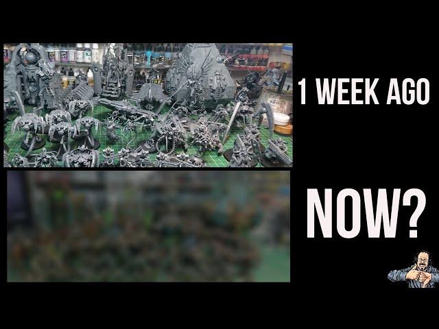 Can I Paint A Necron Army in 1 Week?