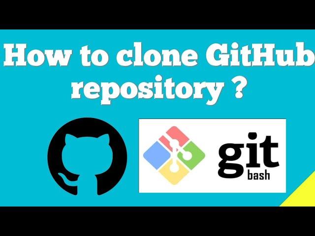 How to clone GitHub repository ?