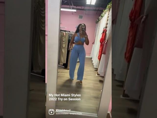 Hot Miami Styles Try on Session  Which ones should I keep?? #tryonhaul2022 #tryon #hotmiamistyles