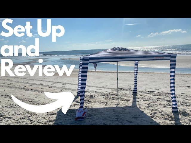 Cool Cabana Beach Shelter Set Up and Review.