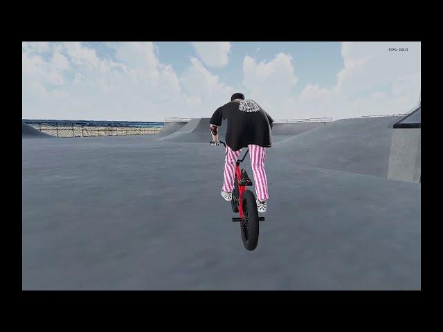 Маленькая линия в PIPE BMX