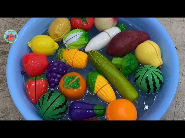 Let's throw various fruits and vegetables I 다양한 과일과 야채를 던져보자