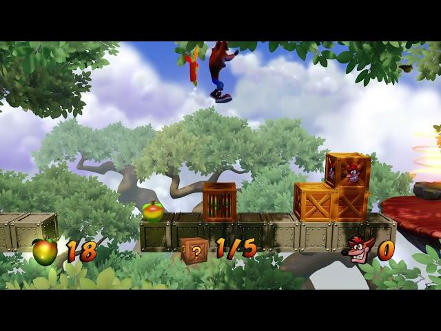 Crash Bandicoot Часть номер 1 (Остров сумашедствия) Прохождение на русском