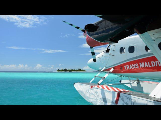 Most scenic flight in the world | Maldives seaplane transfer | Breathtaking views (4K)