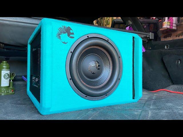 Установка сабвуфера DL AUDIO Piranha 12A Marine V.2 в Nissan Sunny California. Обзор и прослушка