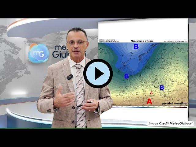 Meteo settimana: tempo variabile con temperature altalenanti