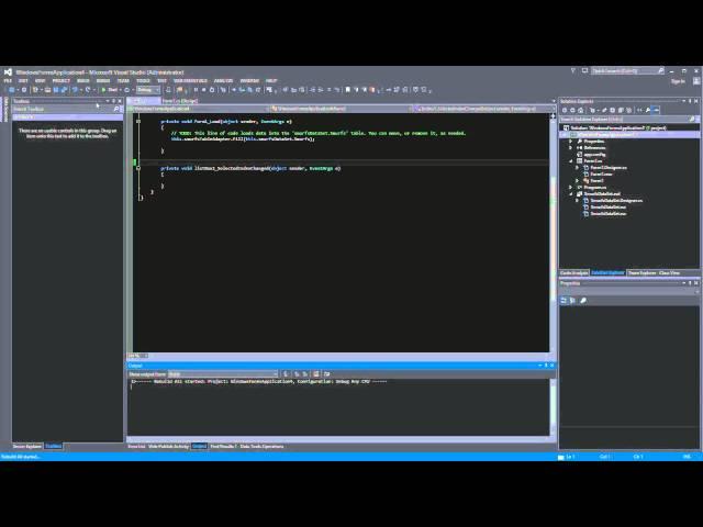 C# Tutorial | Windows Forms | Populate ListBox from SQL Database Using Data Binding | SQL