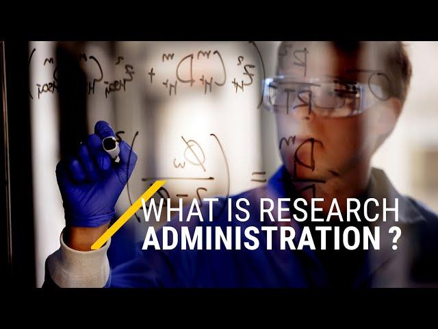 What does a research administrator do?