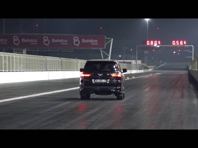 EkanooRacing's 2016 Supercharged Lexus LX570 Runs 13.44@166KM/H