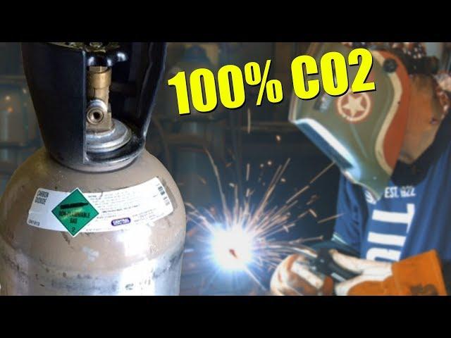  MIG Welding with 100% CO2