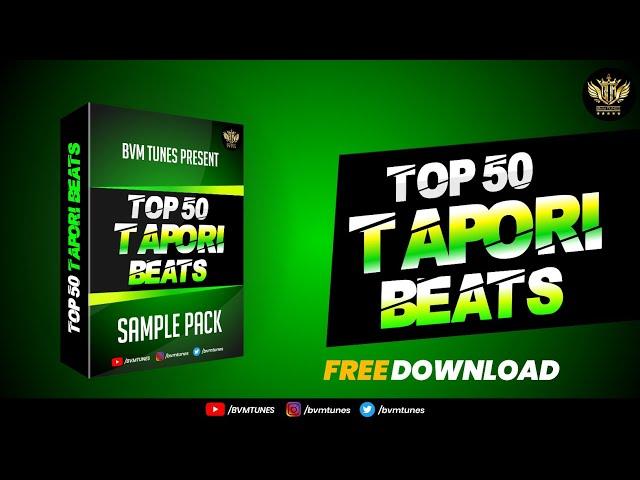 [Top 50] Tapori Beats (Vol - 03) Free Download | South Indian Tapori Loops Free Download | BVM Tunes