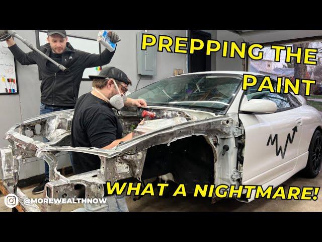 REBUILDING A NEGLECTED 1998 DSM ECLIPSE GSX - PREPPING FOR PAINT (NIGHTMARE) | PART 4