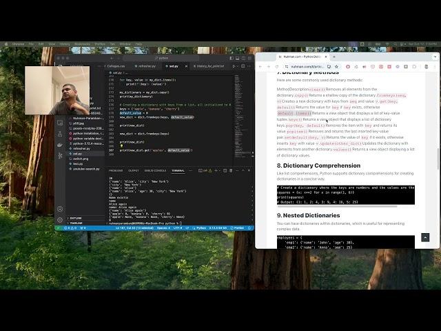 Mastering Python Dictionaries  Methods, Comprehension, Nesting, and Merging