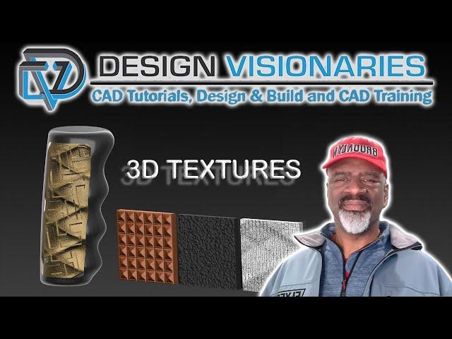 Siemens NX - How to 3D Texture in NX - A Beginner's Guide to this SPECTACULAR Command!