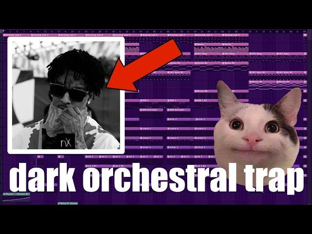 Making a Dark Orchestral Trap Beat | FL Studio Cookup