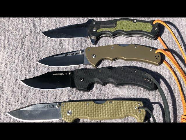 Cold Steel Knives - 4 Awesome Folders to choose from Plus some venting