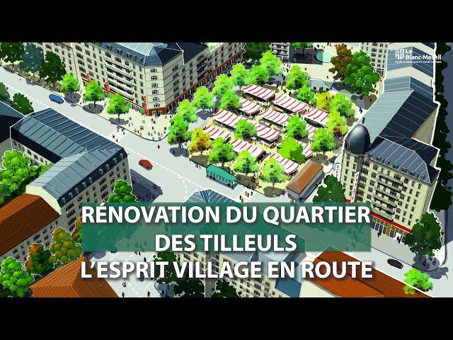 Rénovation du quartier des Tilleuls : l’esprit village en route