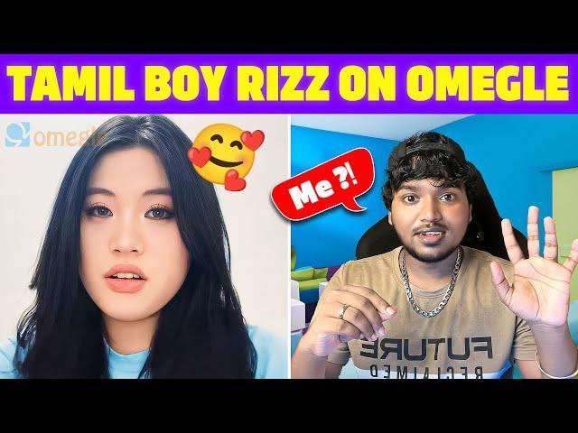 TAMIL BOY RIZZ ON OMEGLE | B Like Vicky