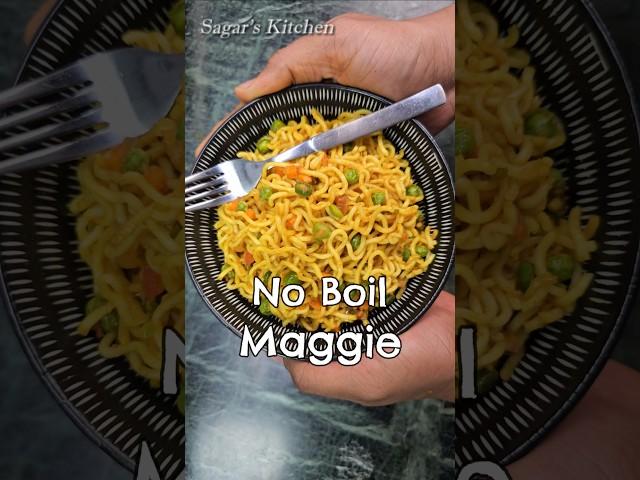 Try This New, No Boil Maggi Recipe #Shorts