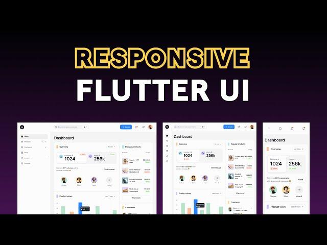 Flutter Responsive UI