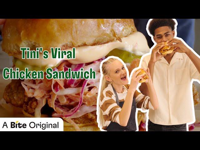 Tini's Viral Chicken Sandwich | From Scratch with Tini