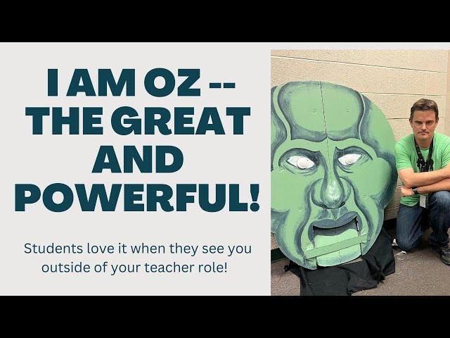 I am Oz -- the Great and Powerful!