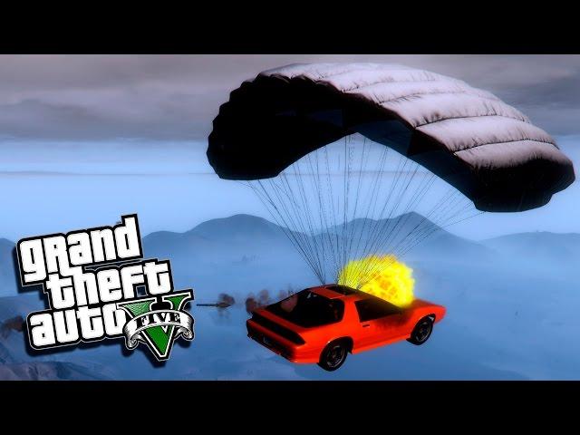 ЖЕСТКОЕ ДТП В НЕБЕ. ЧИТЕРСКАЯ СЕРИЯ - GTA 5 Online