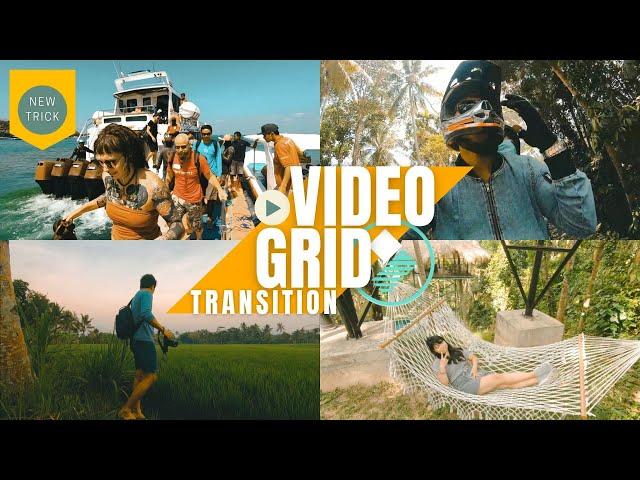 NEW! Video Grid [Zoom] Transition | Filmora Tricks