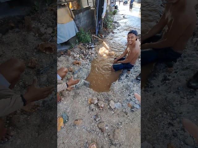 Авария водоснабжения на Бали