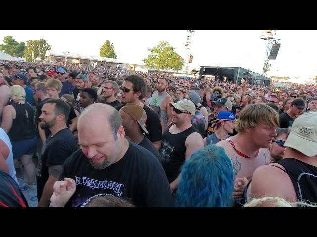 Fight breaks out during In This Moment set @ louder than life 2019