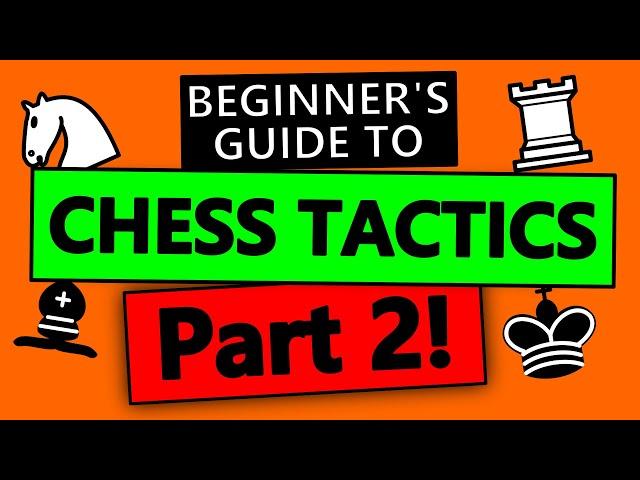 CHESS TACTICS FOR BEGINNERS - PART 2 - Trapped pieces, Double attack, Discovered check, Double check