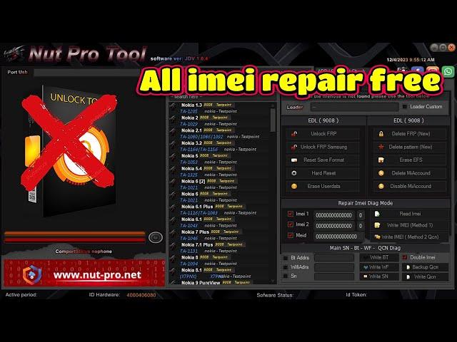 IMEI REPAIR Without Box | IMEI Repair No CREDIT FREE || DUAL IMEI FOR XIAOMI oppo vivo