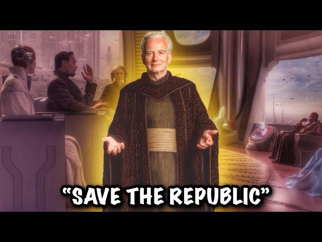 What If Palpatine Was NOT A Sith Lord As Chancellor