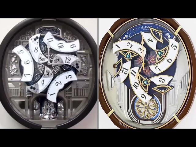 Rhythm “Timedancer” (4MH450WU06) vs Seiko “Musical Motifs” (QXM366SRH) | Musical Clock Comparison