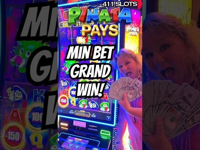 Grand Jackpot on 80 cent bet! #slots #grandjackpot #youtubeshorts