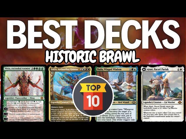 Revealing the BEST MTG Historic Brawl Decks 2024 | MTG Arena