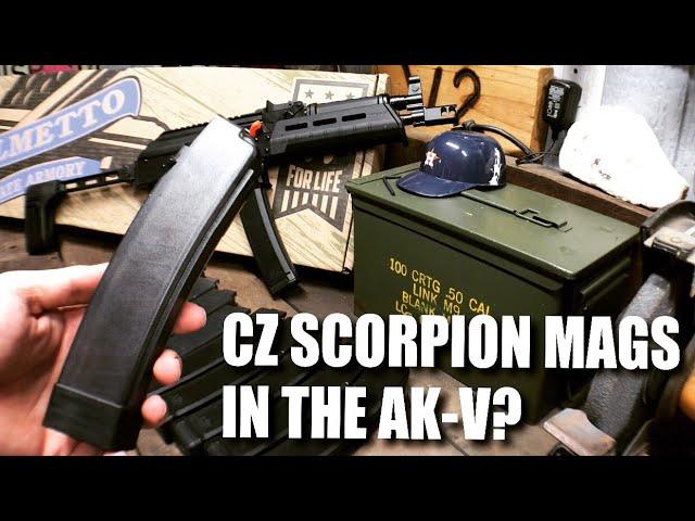 HOW TO FIT SCORPION MAGS IN YOUR PSA AKV