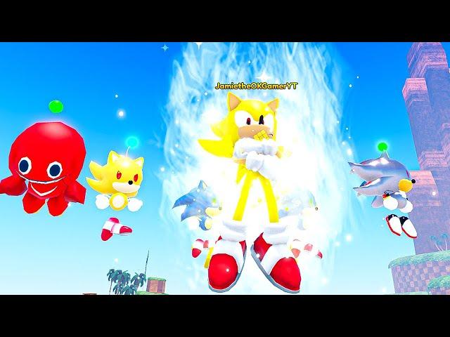 SONIC SPEED SIMULATOR Super Sonic Roblox