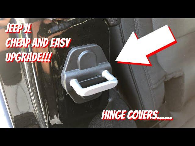 Jeep JL/JLU & Gladiator Hinge Covers!  Cheap and Easy Upgrade